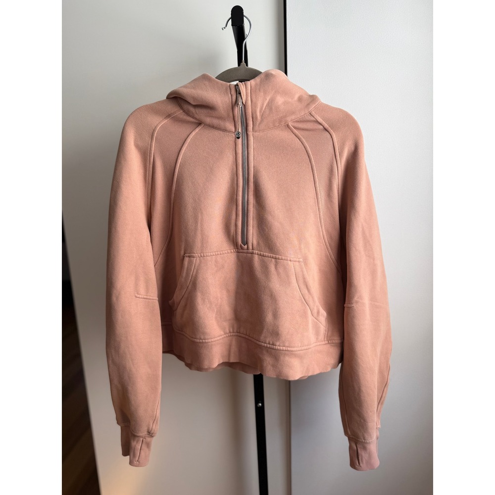 Lululemon Scuba Oversized Half-Zip Hoodie / Size M/L‎ / Pink Clay